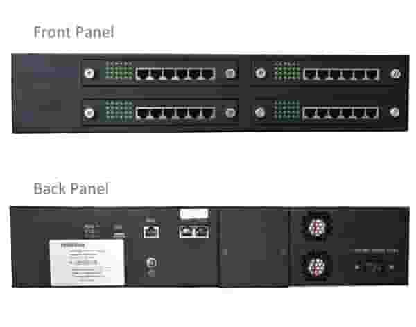 VOIP шлюз, WSS120-24FXO-C 24FXO VoIP Gateway-2