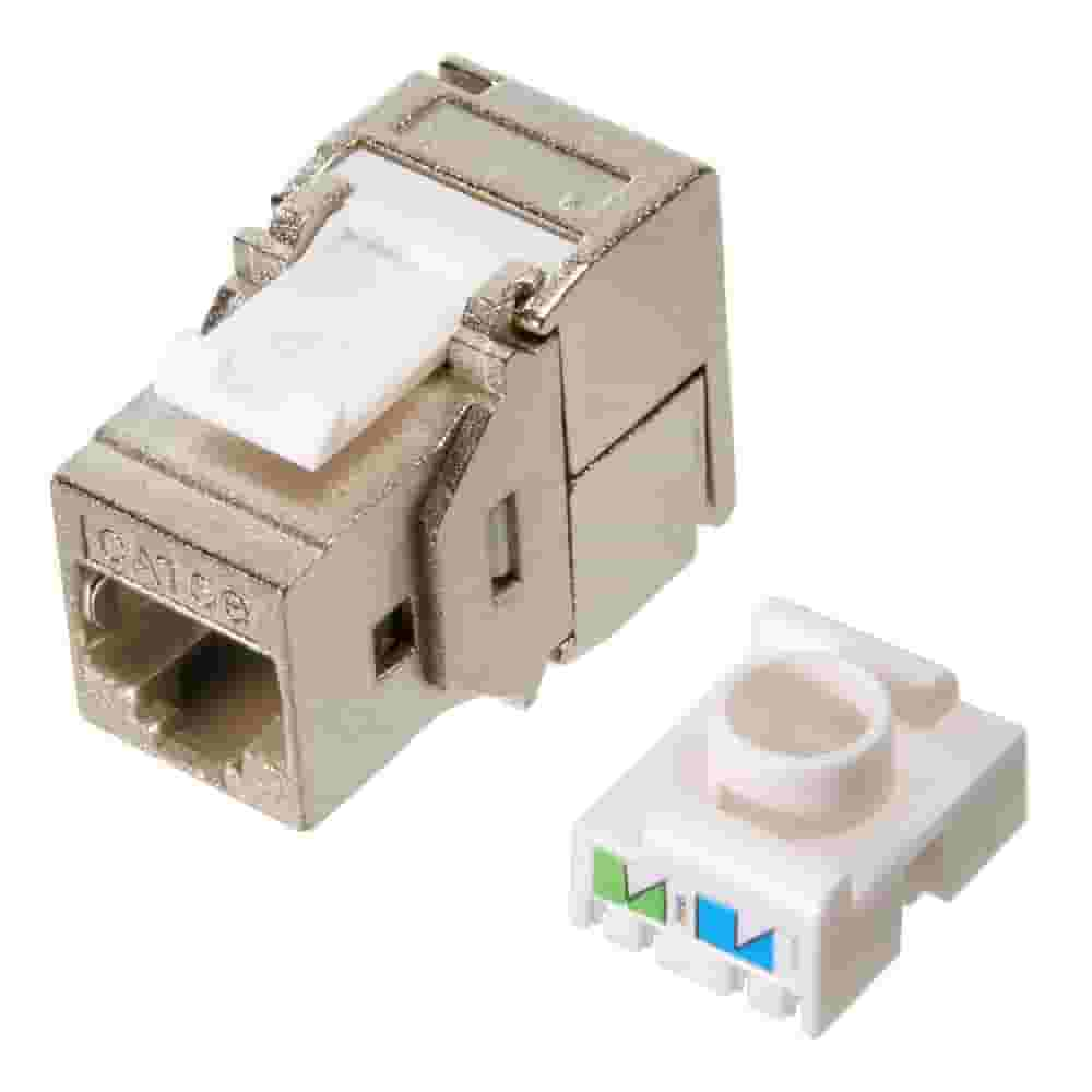 Модуль RJ45, Keystone jack RJ45 FTP cat 5e-4