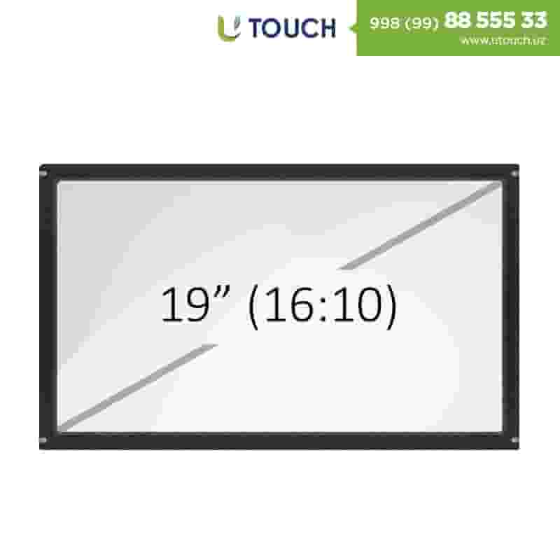 Инфракрасная сенсорная рамка со стеклом, 19-дюймов (4 касанй) (16-10)-1