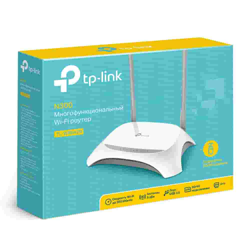 Wi-Fi router TP-Link TL-WR842N (3G Wan/Lan)-3