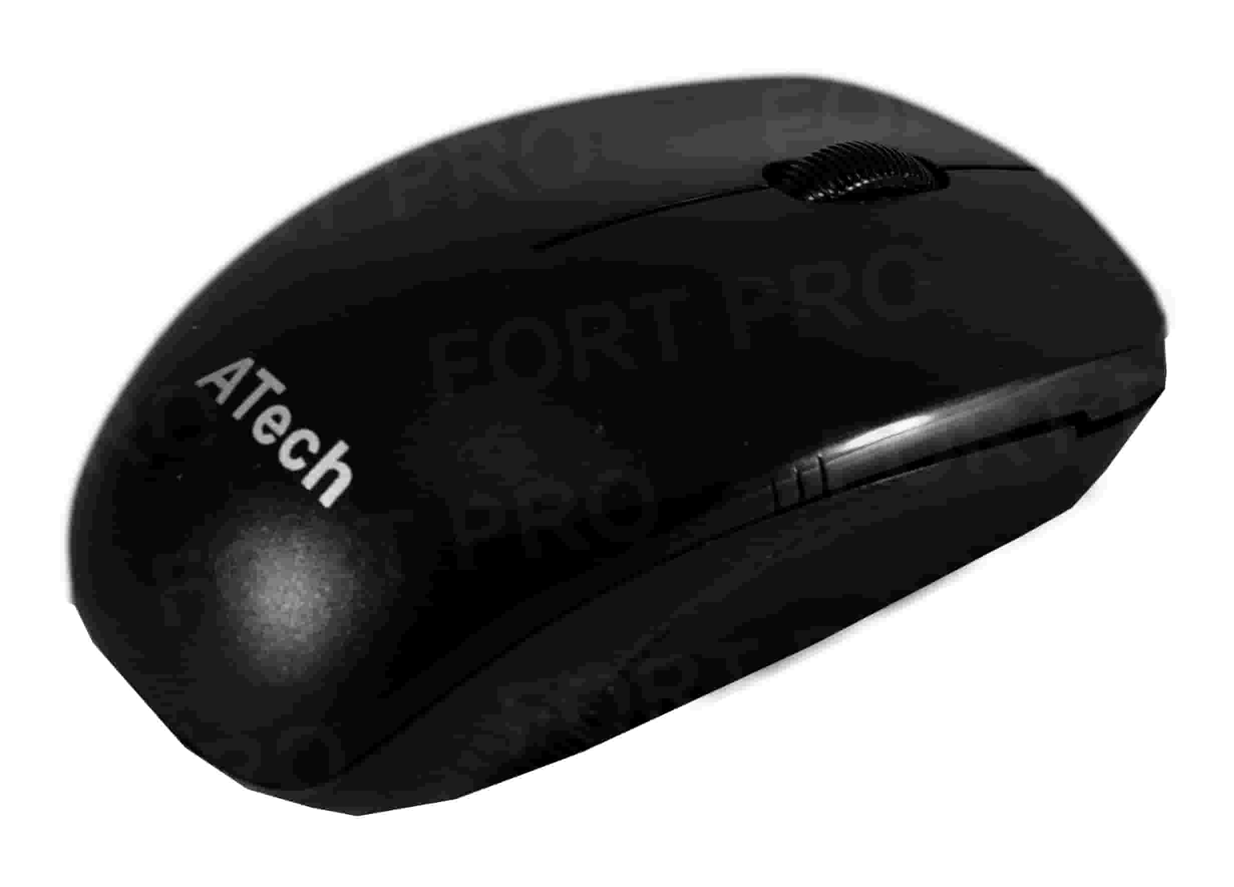 A-Tech G5 - USB simsiz sichqoncha (Qora)-2