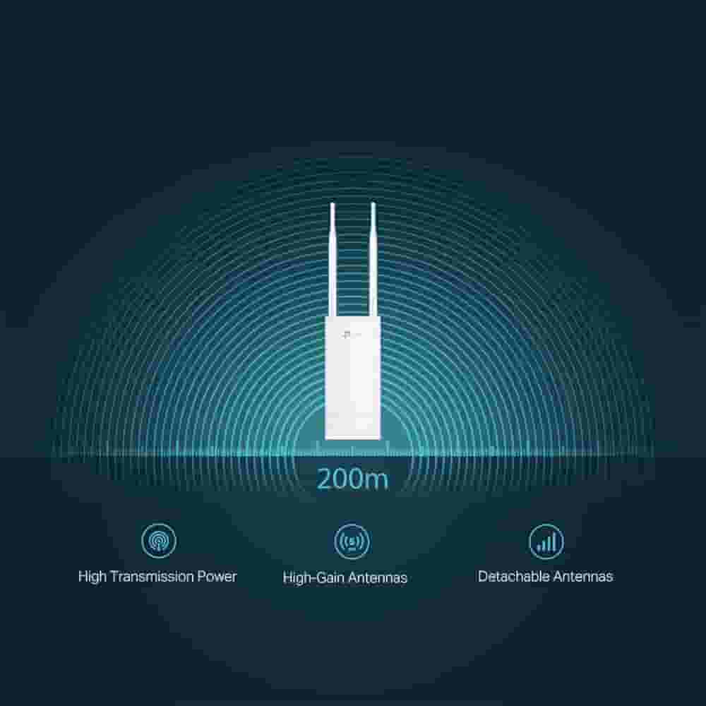 Wi-Fi Наружная точка доступа TP-Link CAP300 Wan/Lan-5