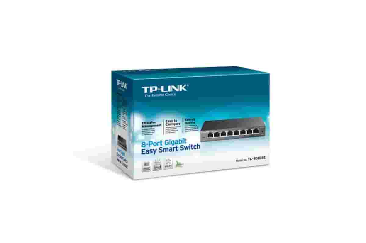 Коммутатор TP-Link TL-SG108E 8-портовый (Switch)-2
