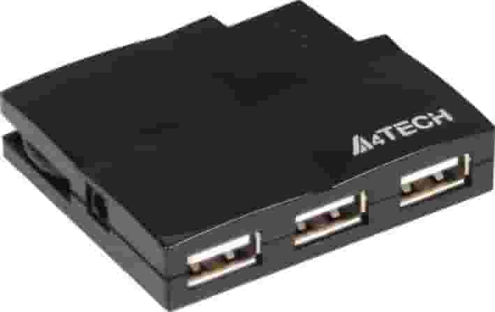 Концентратор A4-tech HUB-57 (Black)-1