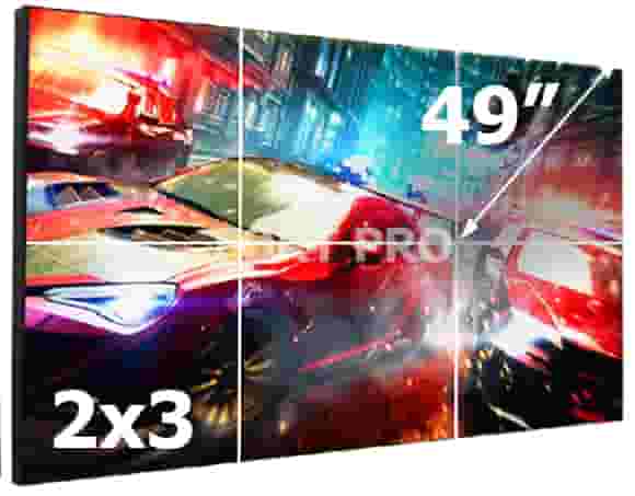 Видеостена LCD FP-2x3 49&quot; диагональ-1