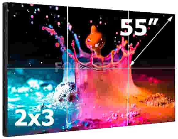 Видеостена LCD FP-2x3 55&quot; диагональ-1