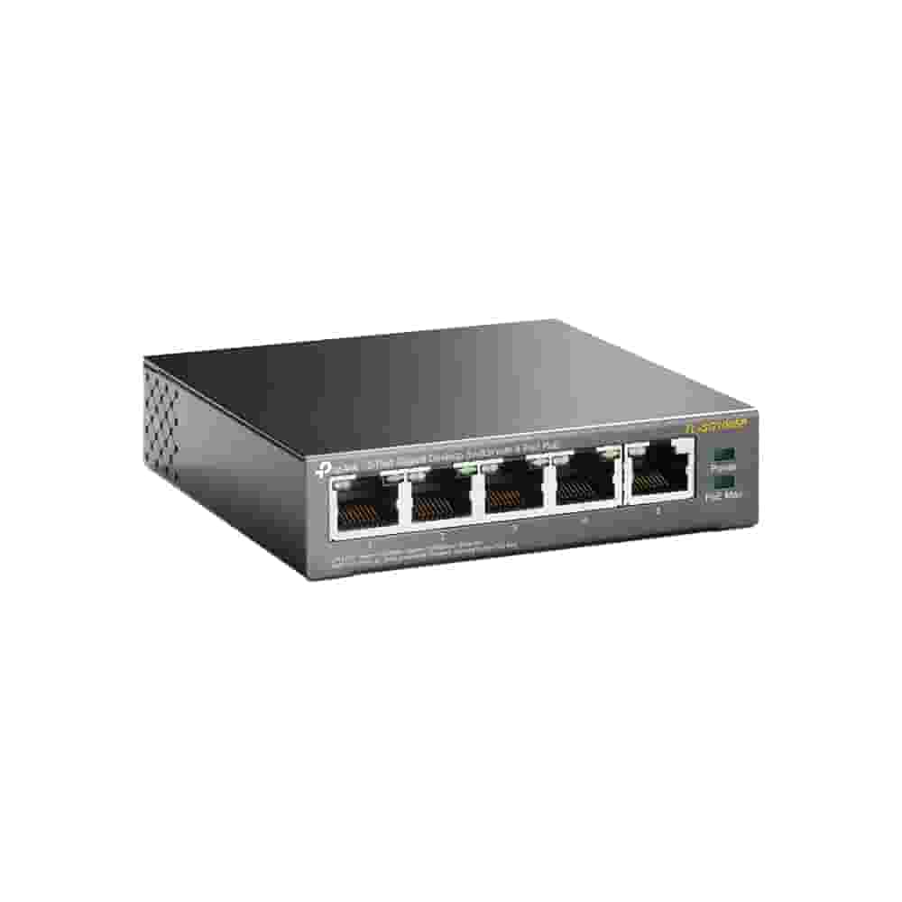 Коммутатор TP-Link TL-SG1005P 5-портовый (Switch)-3