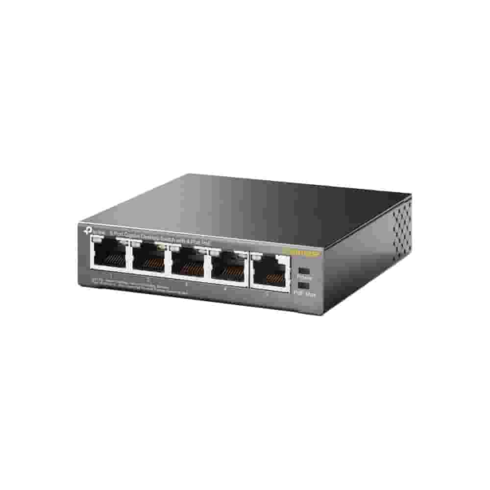 Коммутатор TP-Link TL-SG1005P 5-портовый (Switch)-1