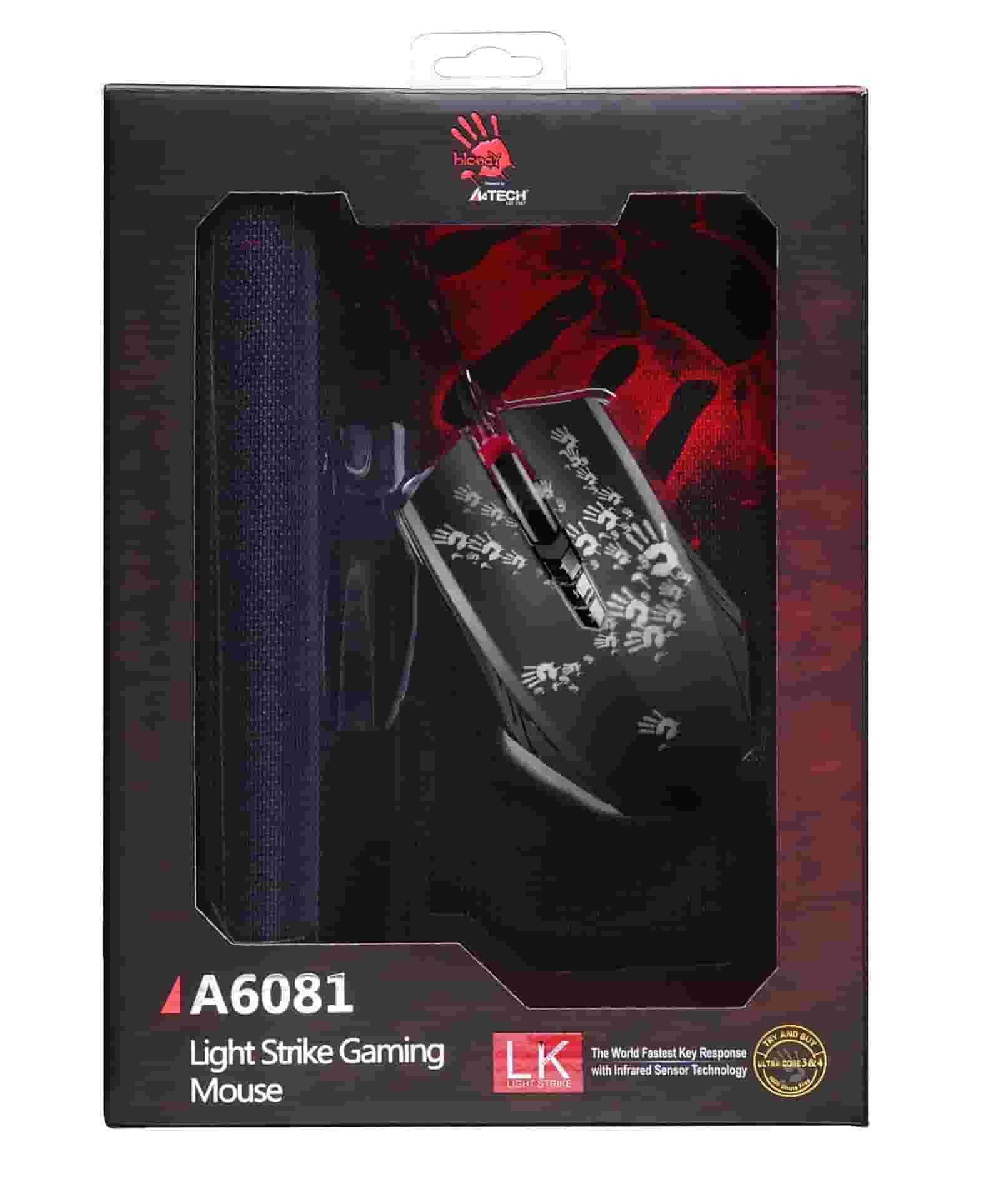 Bloody A6081 USB Проводная игровая мышь-3