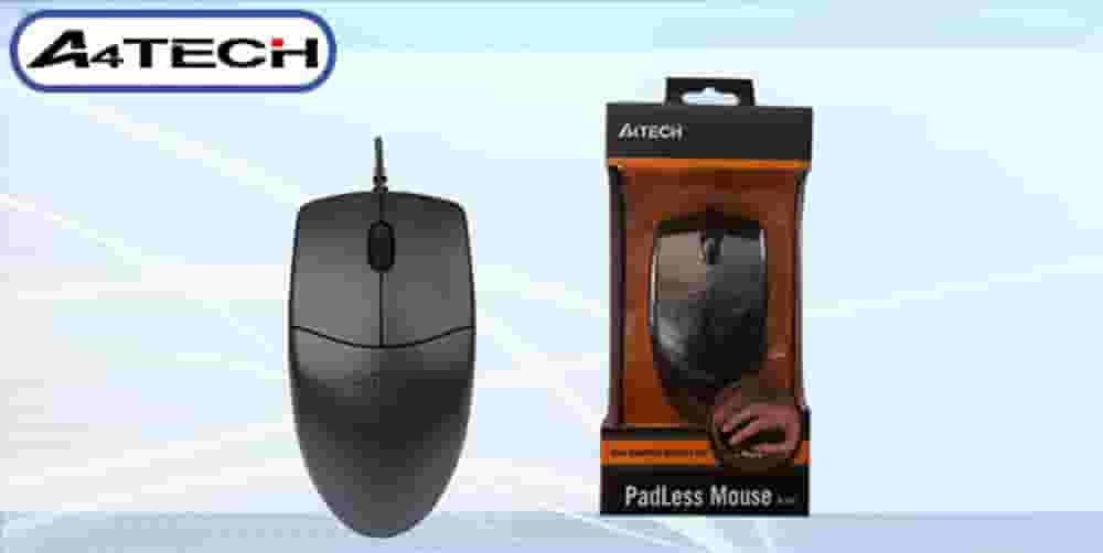A4-Tech N-300 - USB simli sichqoncha (Qora)-3