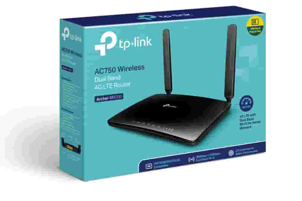 Роутер TP-Link Archer MR200 AC750 Двухдиапазонный 4G LTE Wi-Fi модем-2
