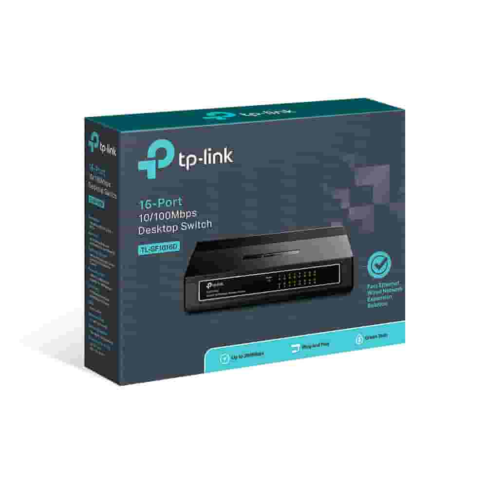Коммутатор TP-Link TL-SF1016D 16-портовый (Switch)-3