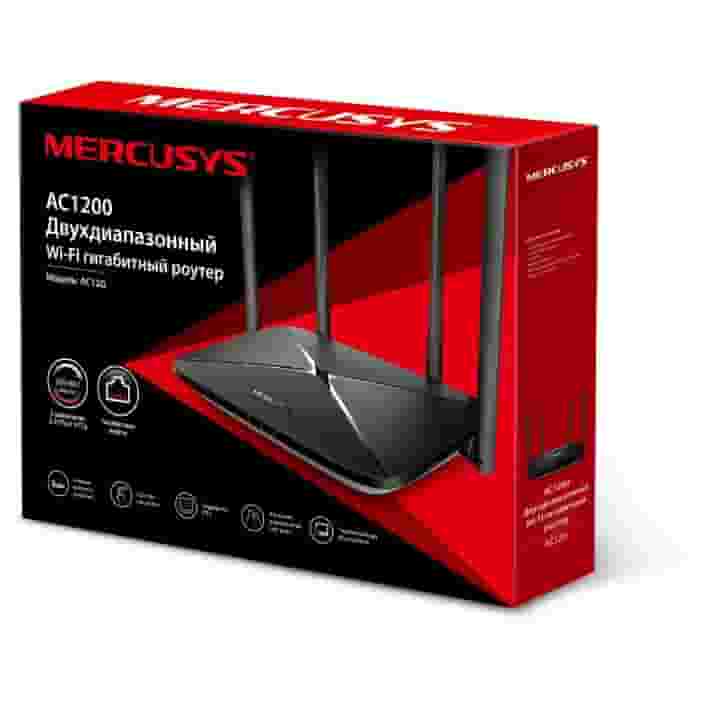Роутер Mercusys AC12G/AC1200 Wi-Fi Wan/Lan-3