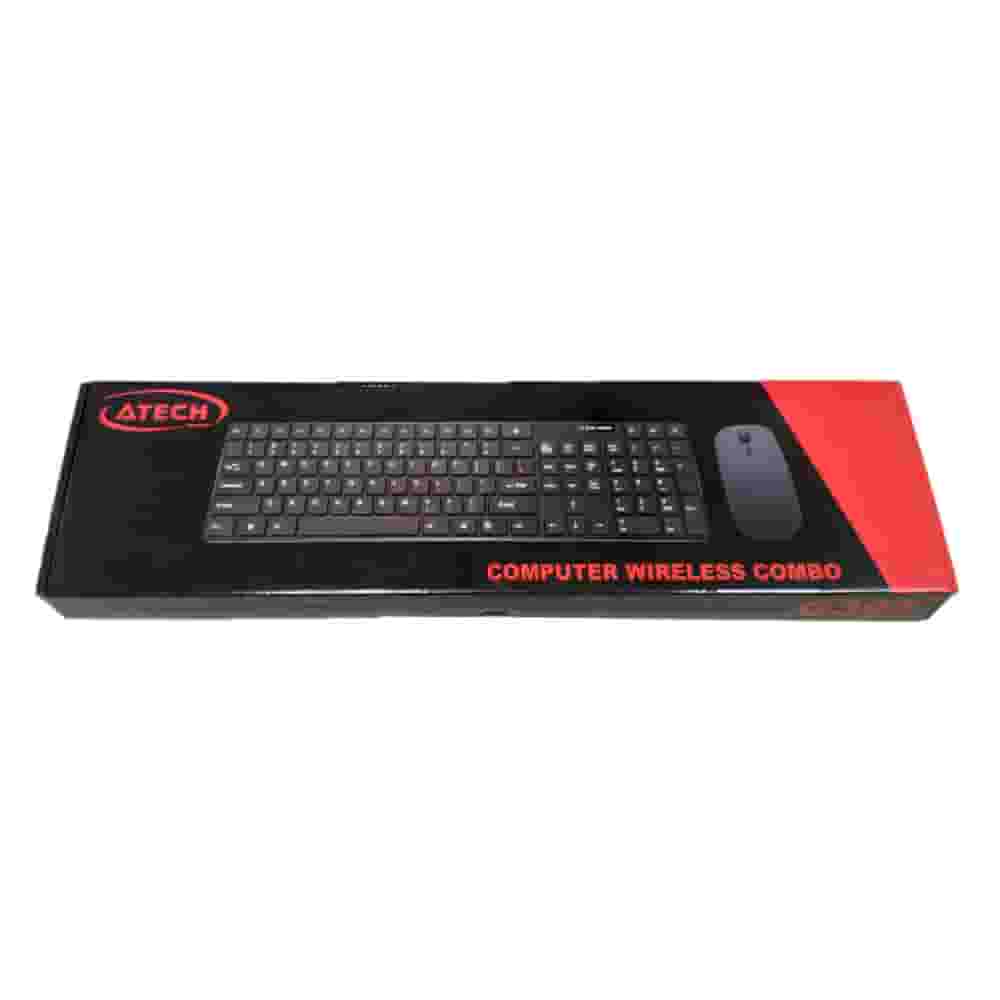 Беспроводной комплект клавиатуры и мышки A-Tech G305-4