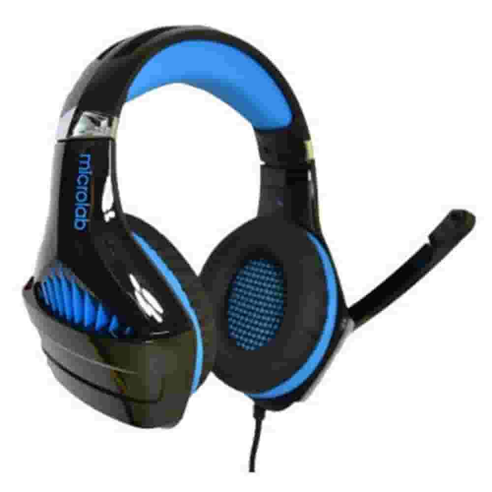 Проводные наушники Microlab G6 BLUE/BLACK-1