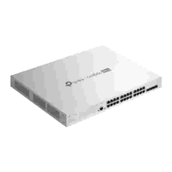 S5500-24GP4XF Управляемый коммутатор Omada Pro 24-портовый PoE+ Gigabit L2+ с 4 слотами SFP+-4