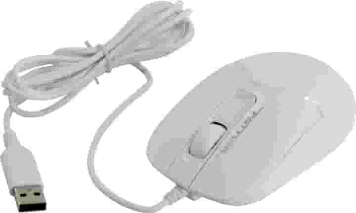 Проводная мышь A4TECH FSTYLER FM12 оптическая USB (WHITE)-4