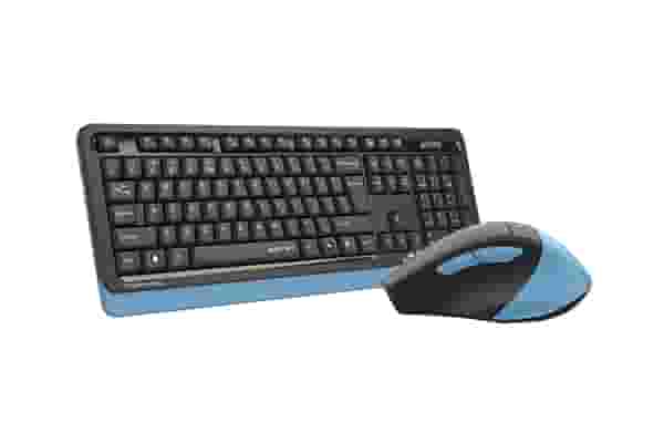 Беспроводной набор клавиатура + мышь A4Tech Fstyler FGS1035Q (Navy Blue)-3