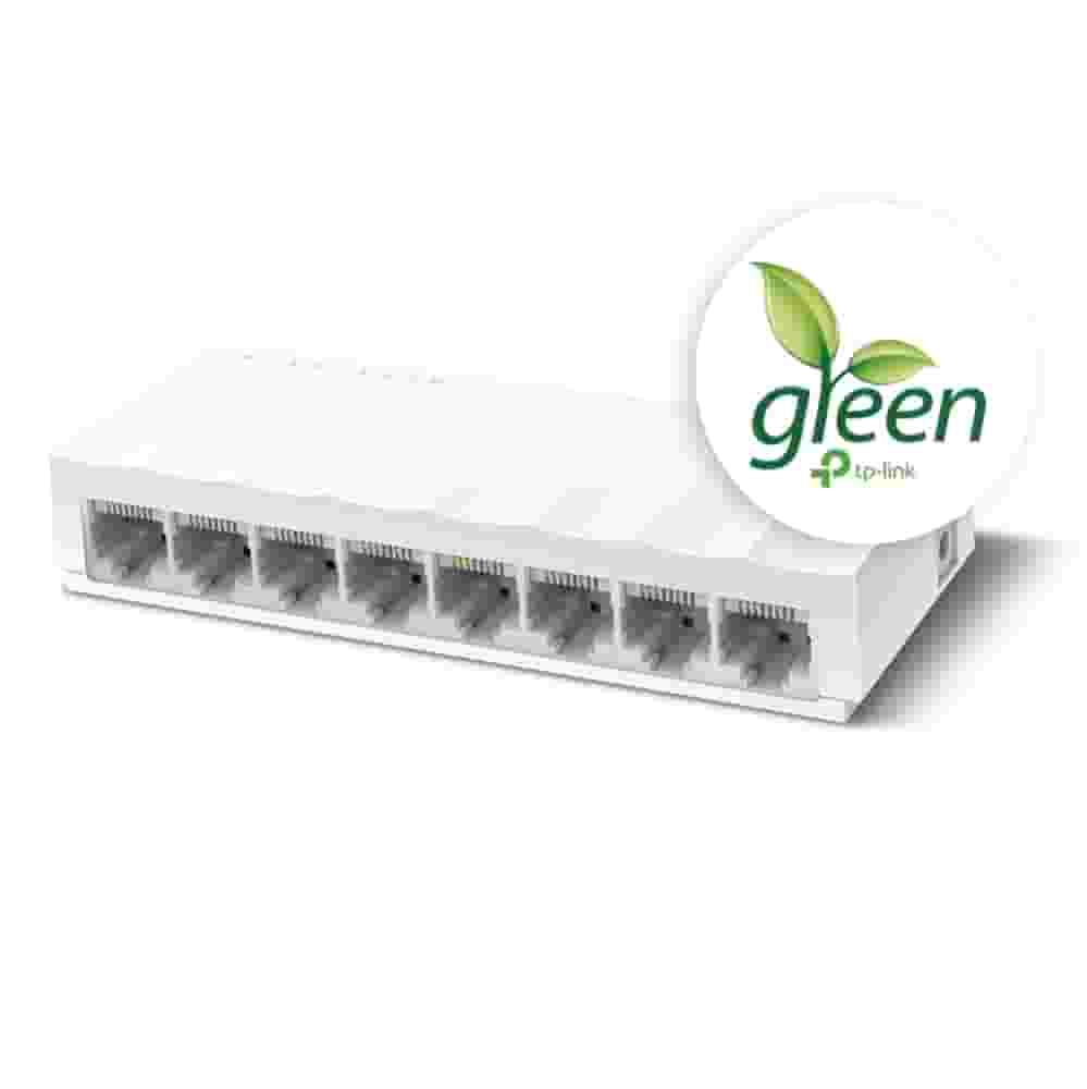 Настольный коммутатор TP-Link LS1008 LiteWave с 8 портами 100 Мбит/с-4