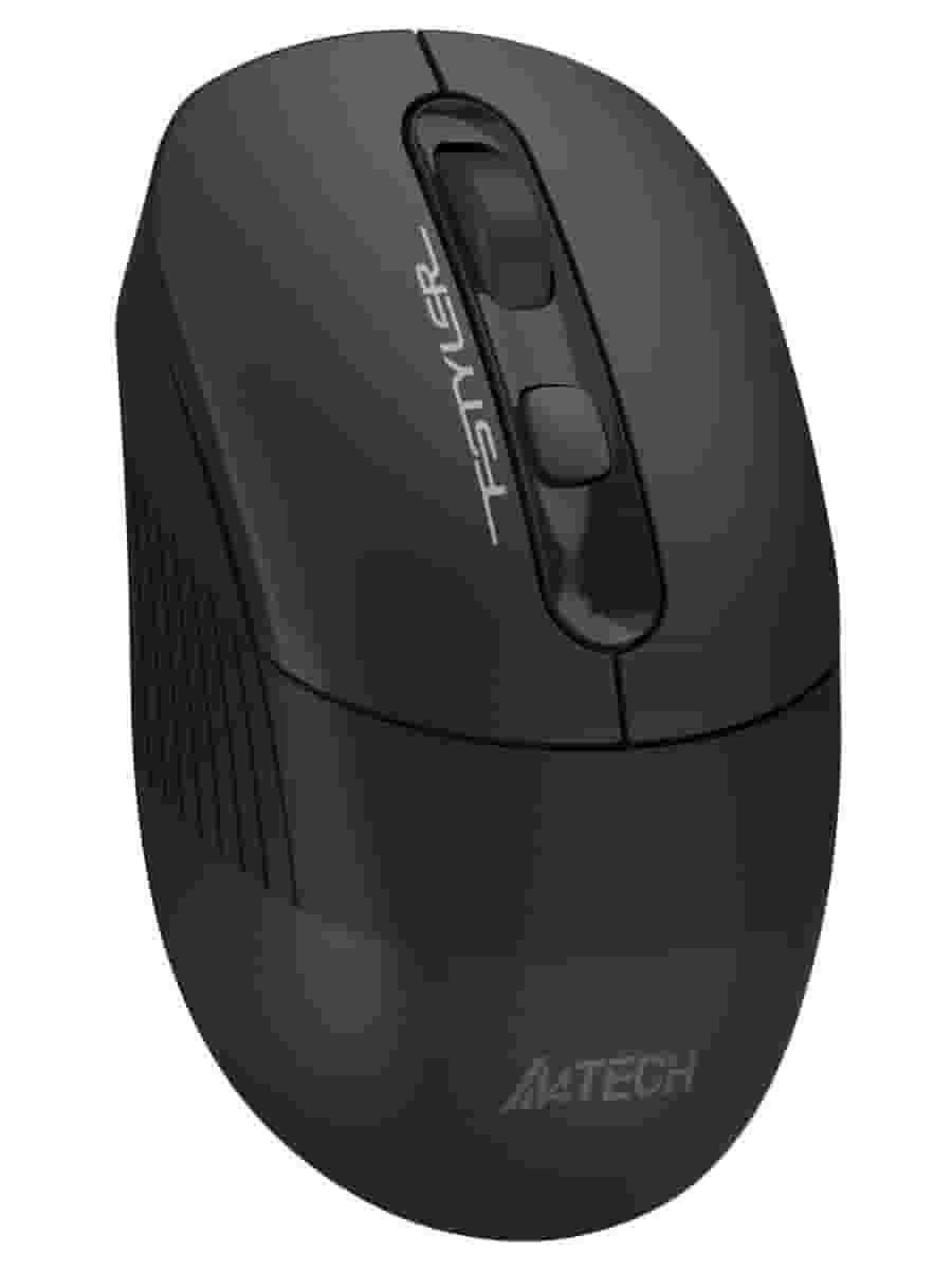 Беспроводная оптическая мышь A4TECH FSTYLER FB10C (Stone Black)-3