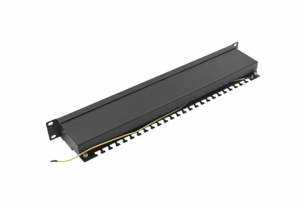 Патч панель оптическая незагруженная 1U c крышкой JZ-1835 24-2