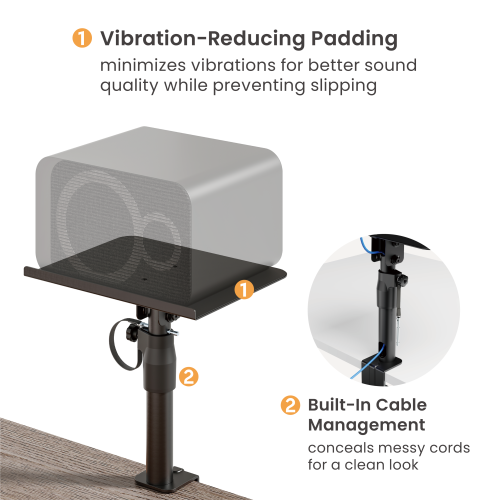 Кронштейны для компьютерных колонок, SPEAKER BRACKET  BS-77C-4