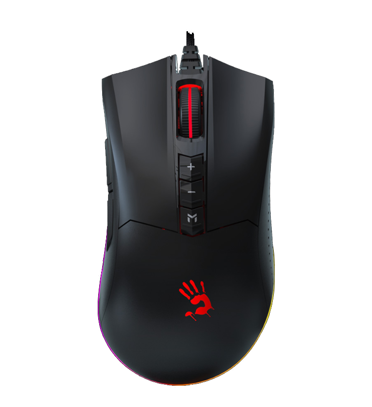 Киберспортивная игровая мышь Bloody ES9 PLUS STONE BLACK-1