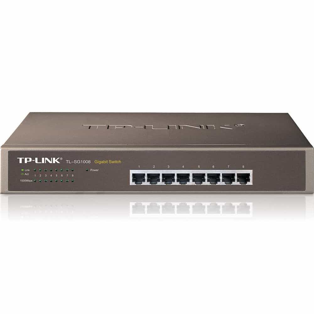 Коммутатор TP-Link TL-SG1008 8-портовый (Switch)-1