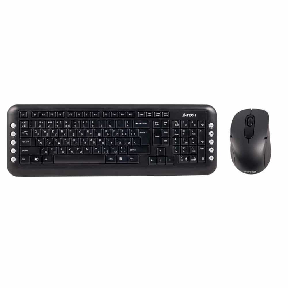 A4-Tech 7200N USB simsiz klaviatura va sichqoncha komplekt-1