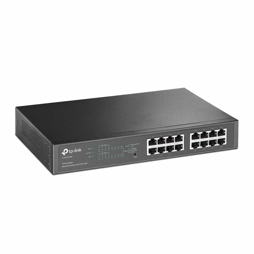 Коммутатор TP-Link TL-SG1016PE 16-портовый (Switch)-1