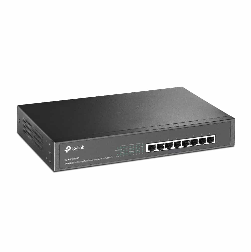 Гигабитный PoE Коммутатор TP-Link TL-SG1008MP (8-портовый switch)-1