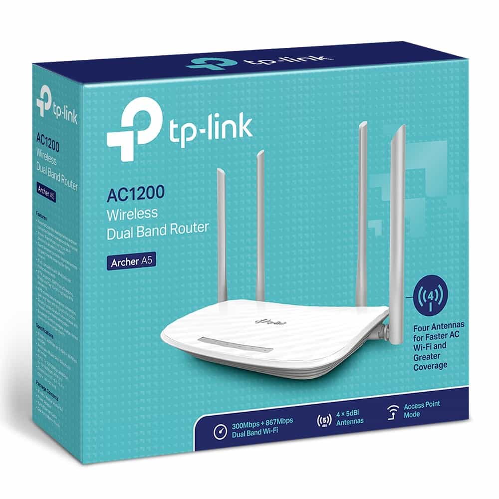 Wi-Fi Router TP-Link Archer A5/AC1200 (WAN/LAN)-4