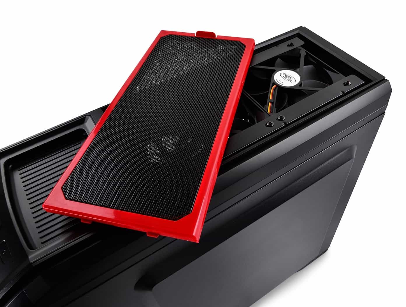 Кейс DeepCool KENDOMEN RD (Black-Red)-4