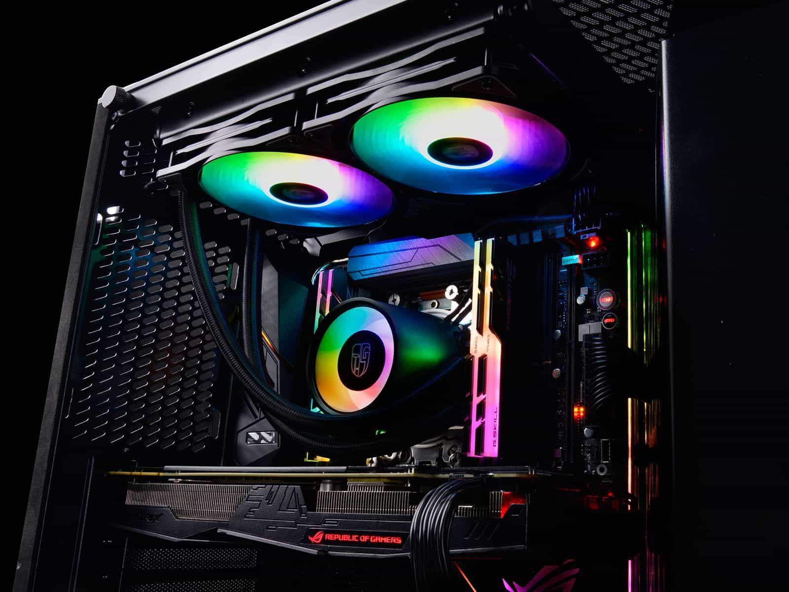 Deepcool CASTLE 240RGB V2 Кулер для процессора-2