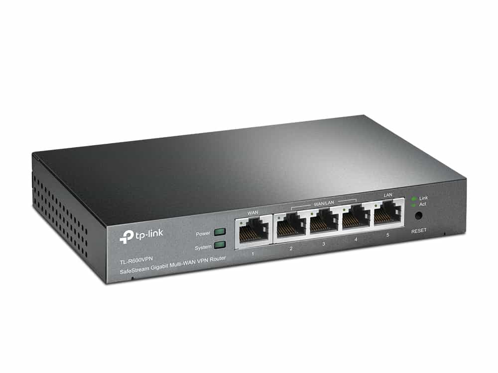 Коммутатор TP-Link TL-R600VPN 4-портовый 1ГБ (Switch)-1
