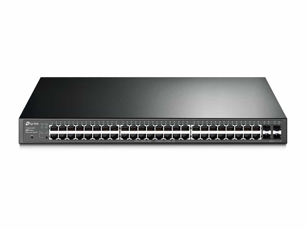 Гигабитный PoE Smart коммутатор TP-Link T1600G-52PS (TL-SG2452P) 48-портовый switch-3
