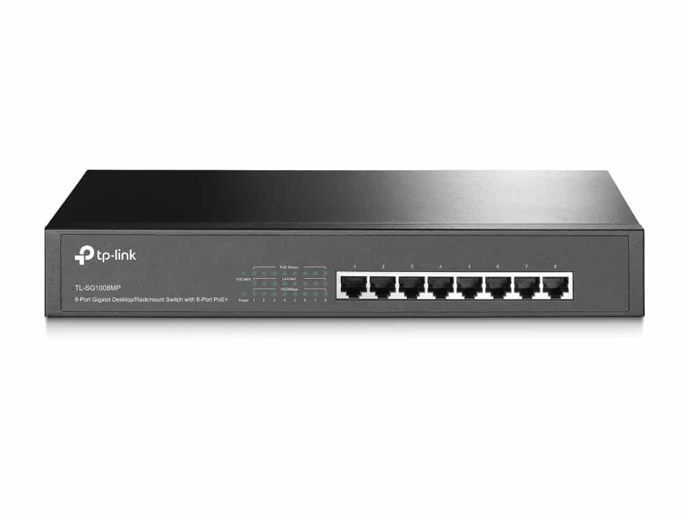 Гигабитный PoE Коммутатор TP-Link TL-SG1008MP (8-портовый switch)-3
