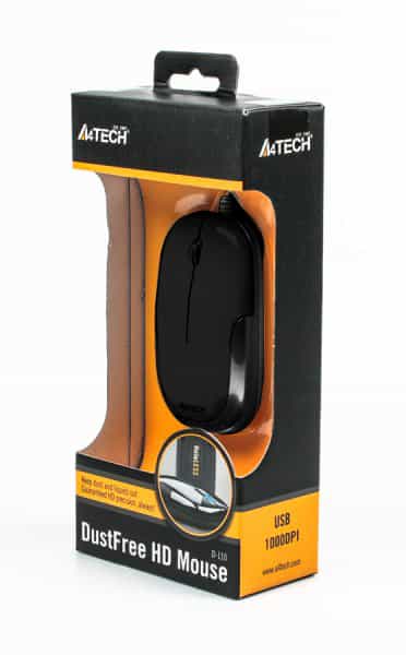 USB Проводная мышь A4-Tech D-110-1 Black-4