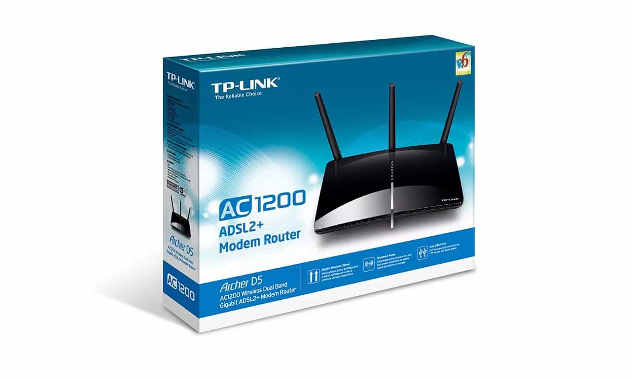 Wi-Fi ADSL2 Modem TP-Link Archer D7-2