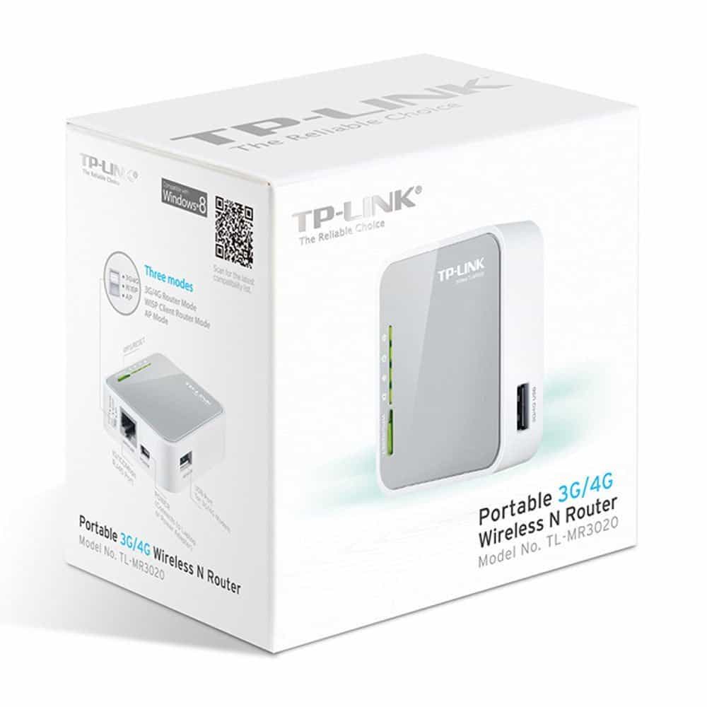 Portativ 3G/4G marshrutizator TP-Link TL-MR3020-3