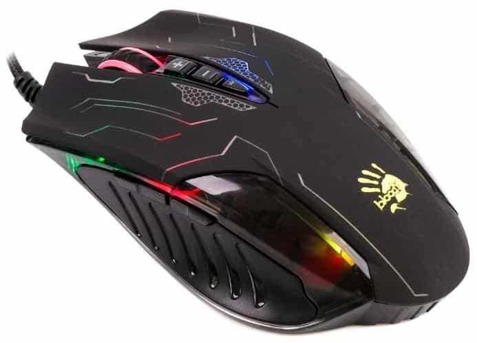 Bloody Q1300 ILLUMINATE - USB Проводной игровой комплект мышки и клавиатуры-2