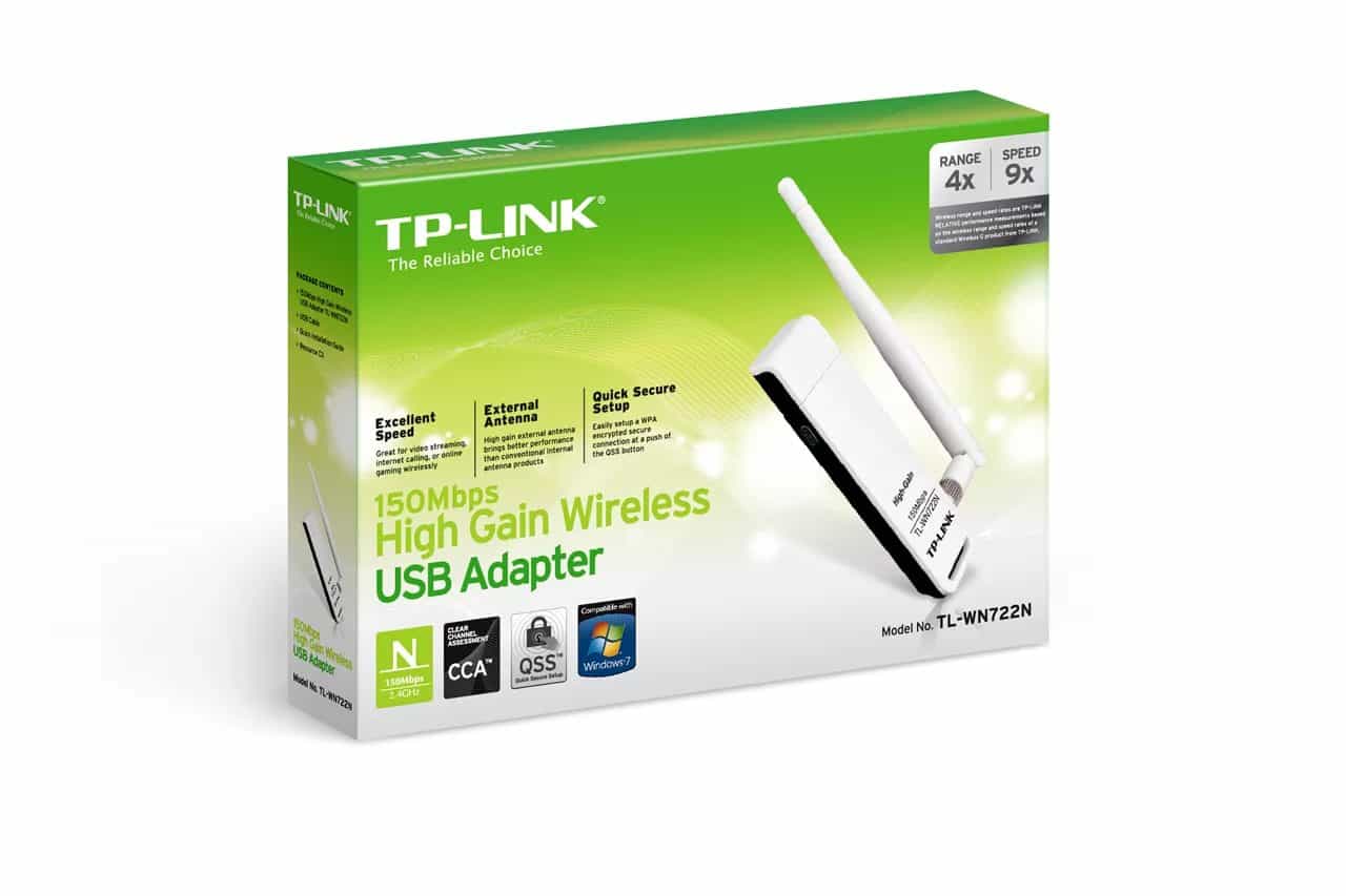 Wi-Fi adapter TP-Link TL-WN722N-2