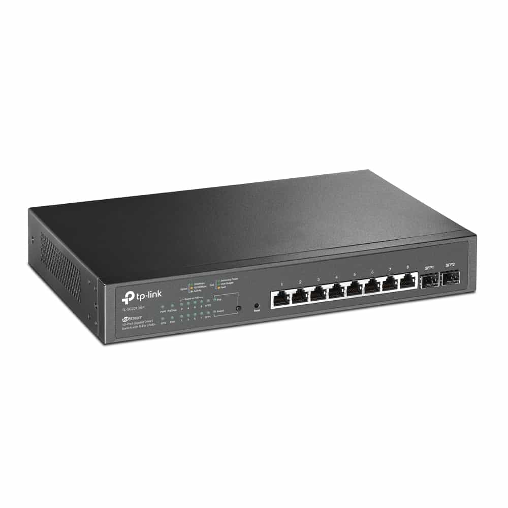 TP-Link коммутатор TL-SG2210MP-1