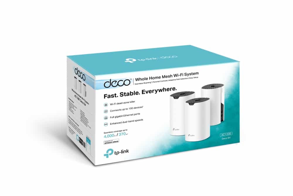 TP-Link Deco S4 (3-pack) Усилитель Wi-Fi сигнала, Точка доступа-3