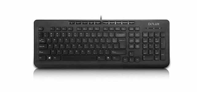 Delux OM-02U  - USB Проводная, игровая клавиатура-1