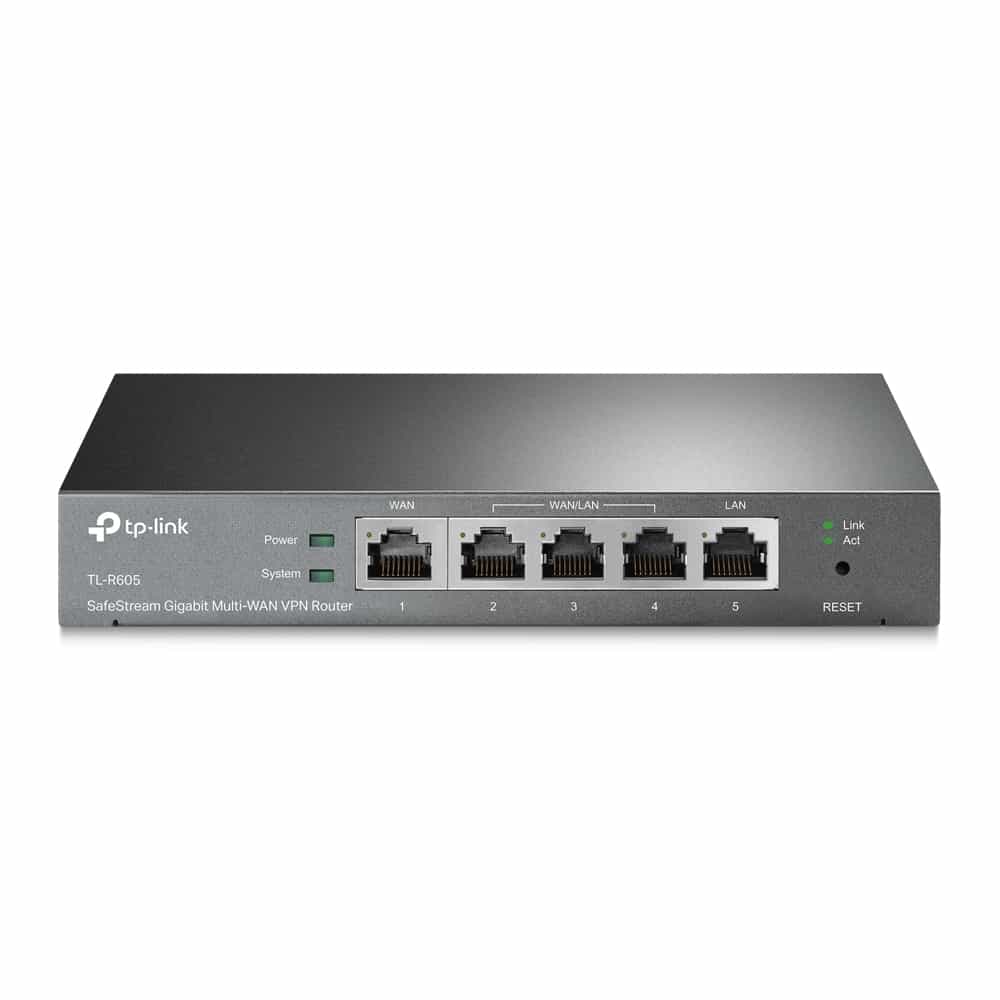Коммутатор TP-Link TL-R605VPN 4-портовый 1ГБ (Switch)-3
