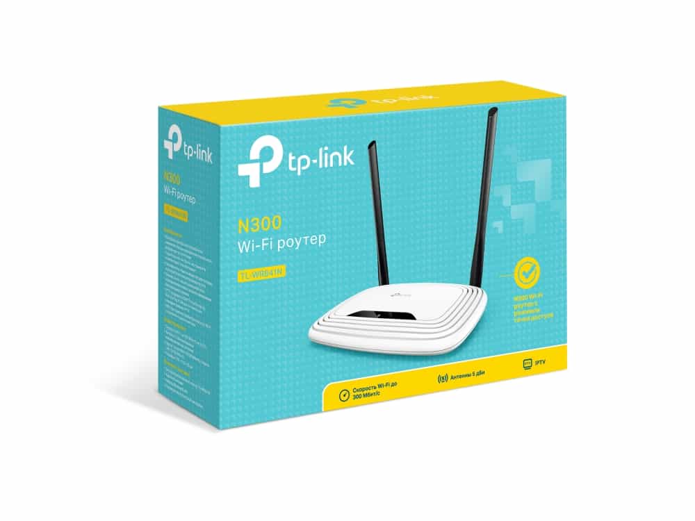 Wi-Fi router TP-Link TL-WR841N (Wan/Lan)-2