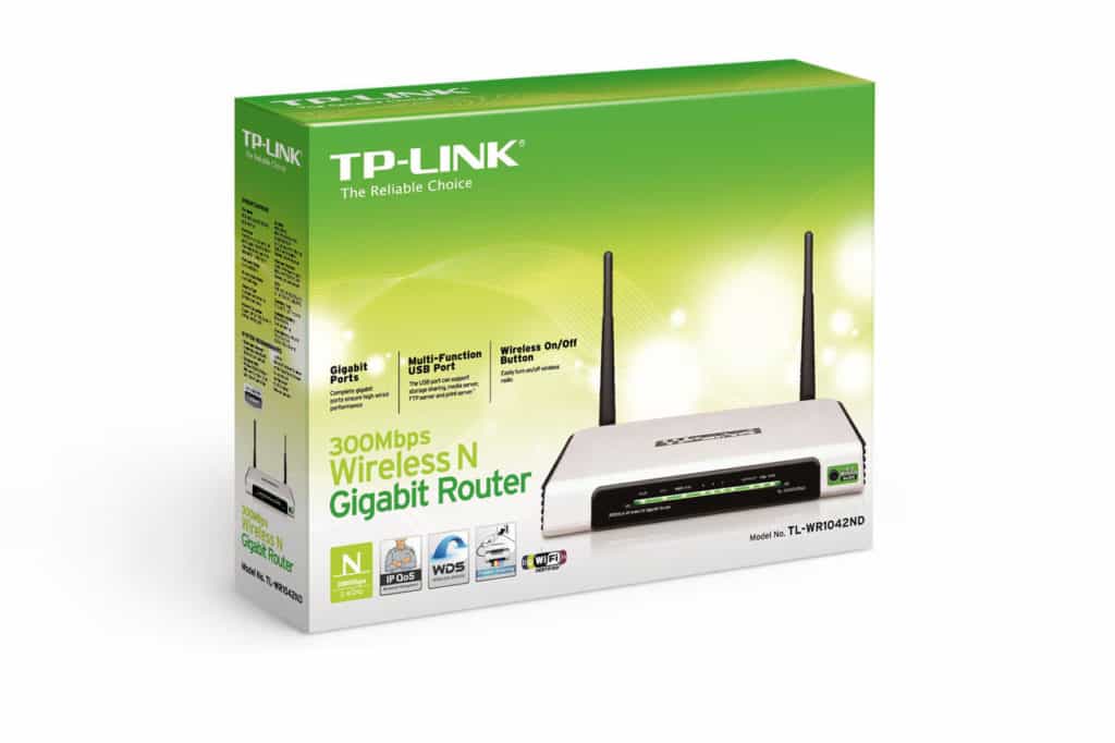  Router Wi-Fi USB Wan/Lan TP-Link TL-WR1042ND-3