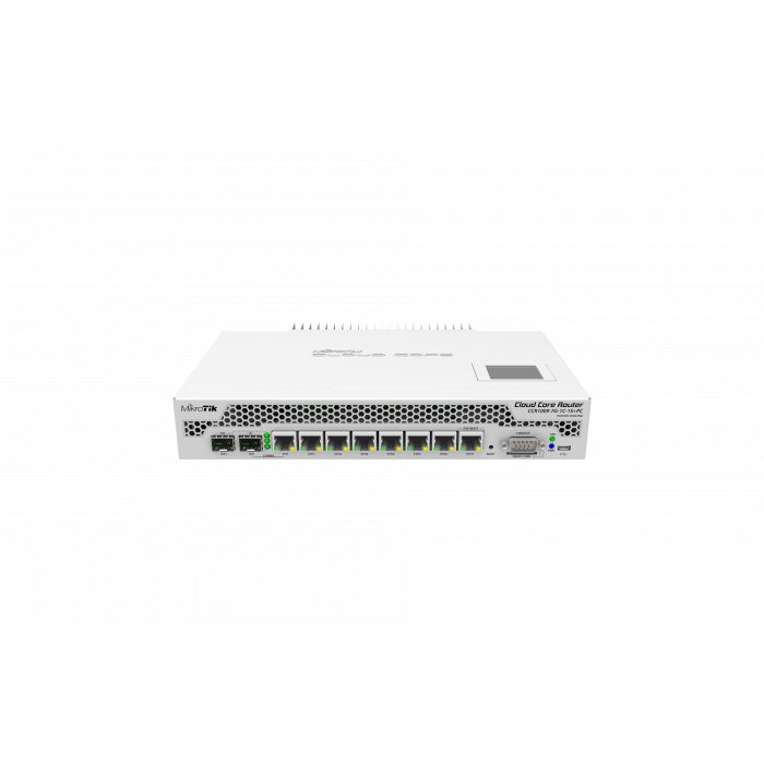 MikroTik yo‘naltiruvchi CCR1009-7G-1C-1S-PC-1