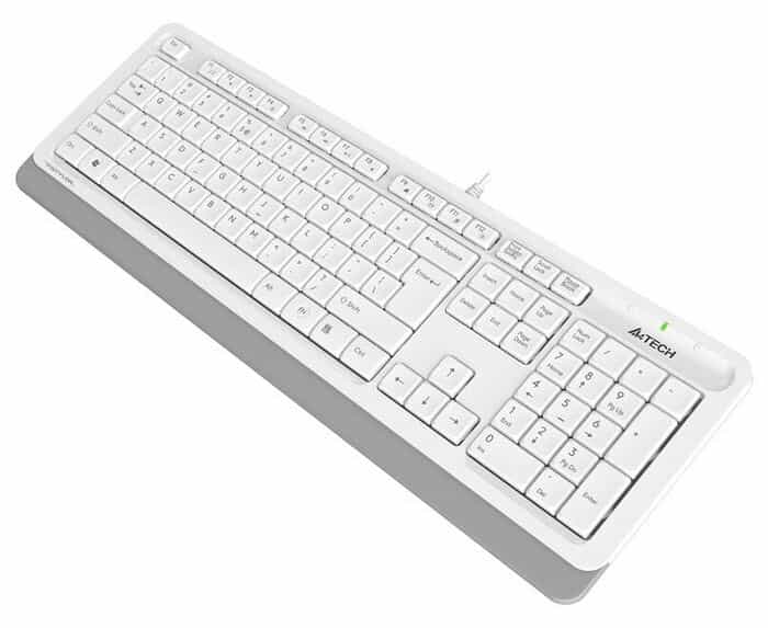 A4Tech FK10 USB Проводная клавиатура White-3